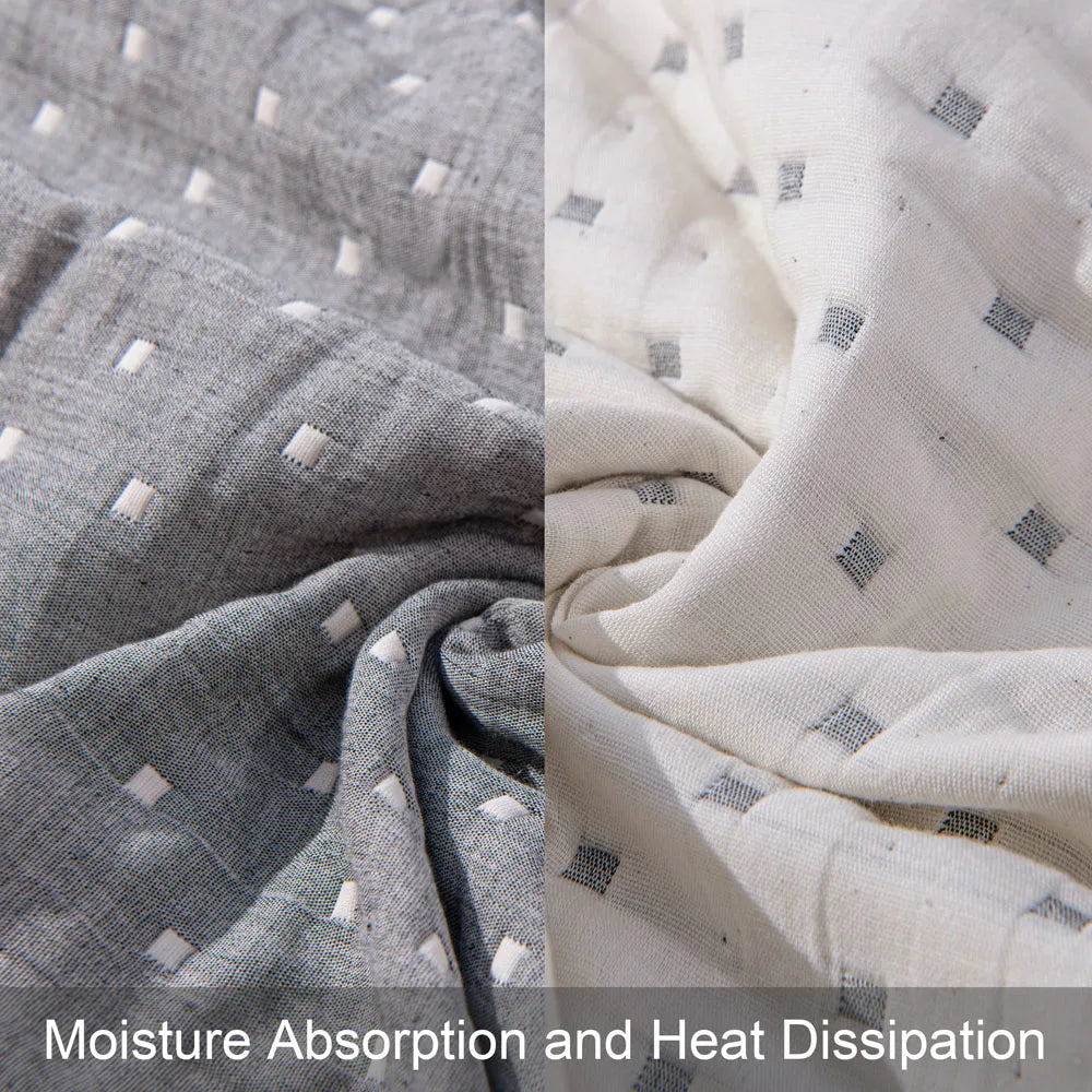 3 Layers Cotton Muslin Bed Blanket