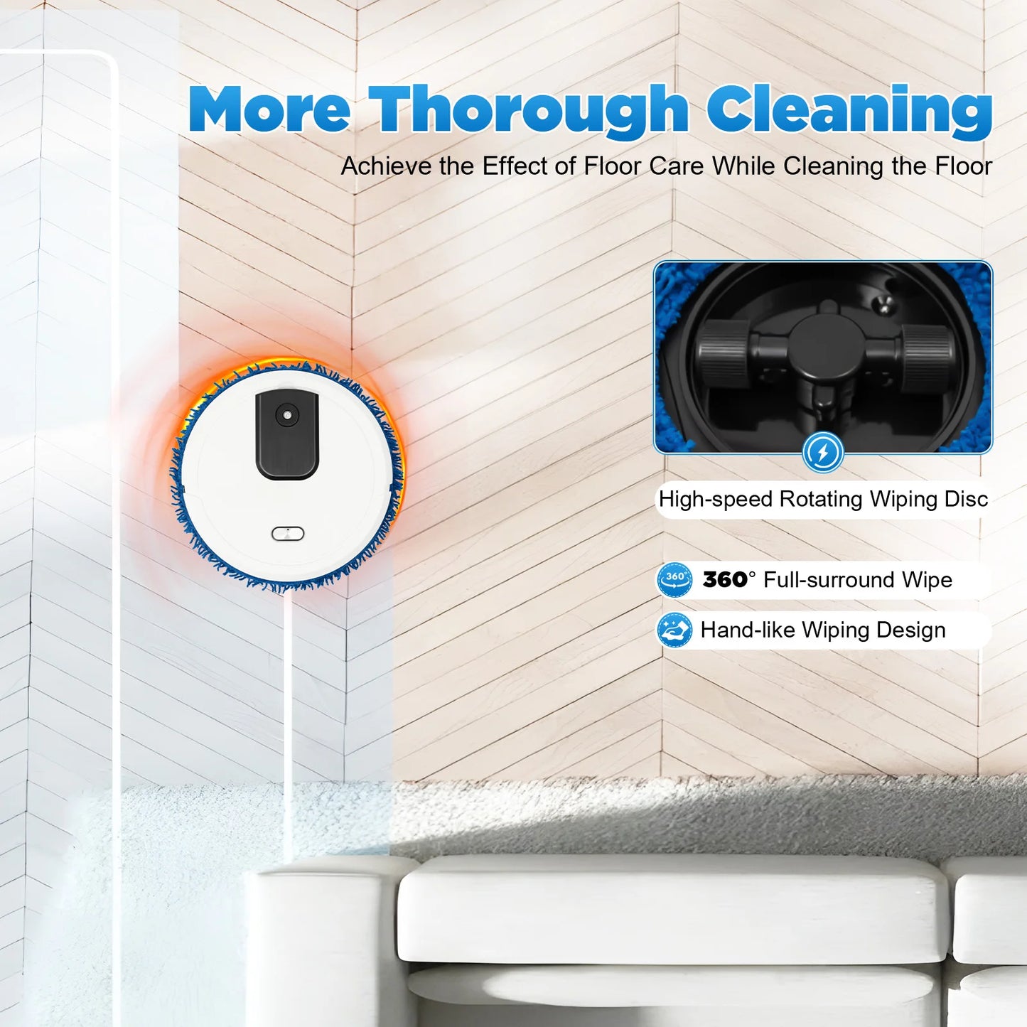 Robot Vacuum Cleaner Mopping Machine