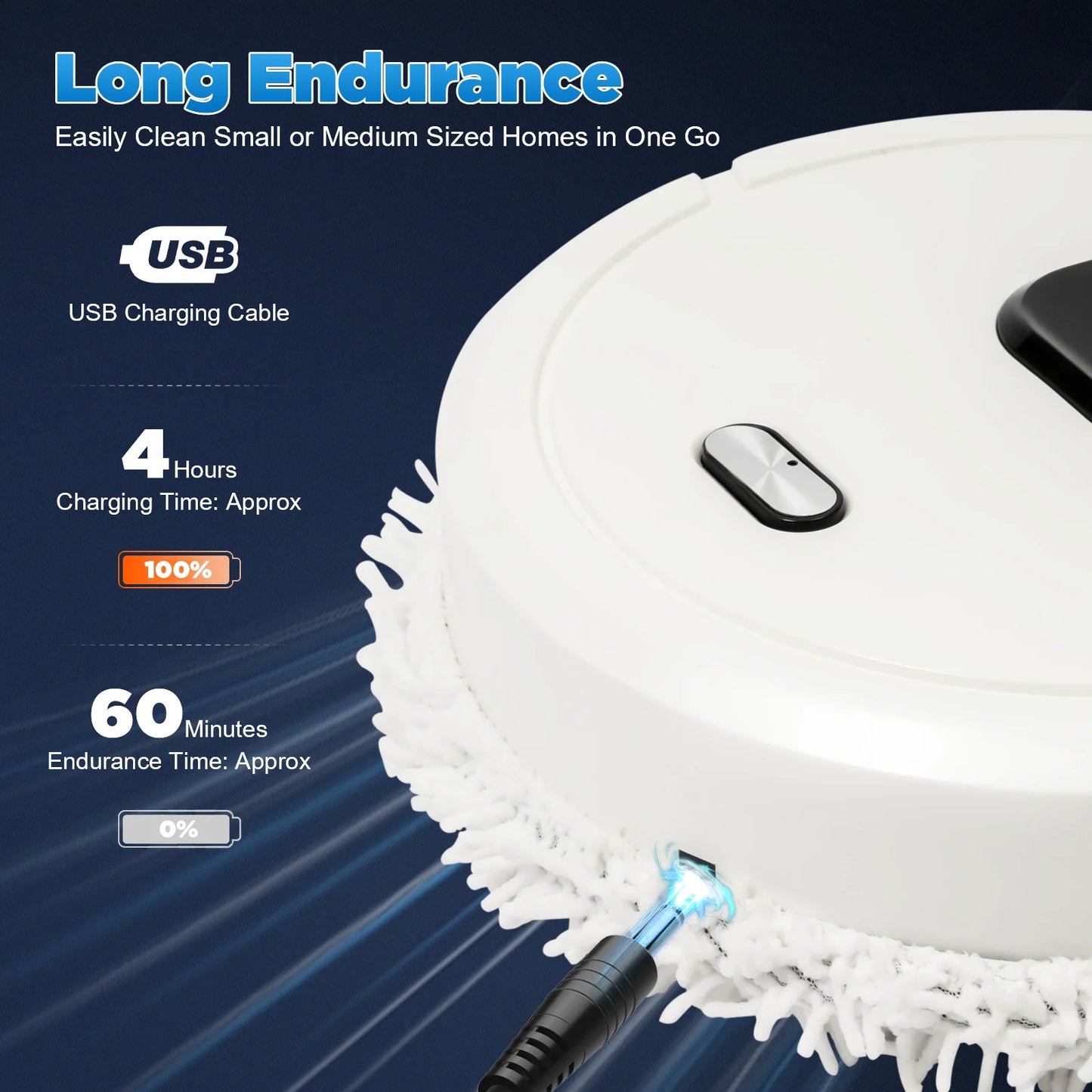 Robot Vacuum Cleaner Mopping Machine