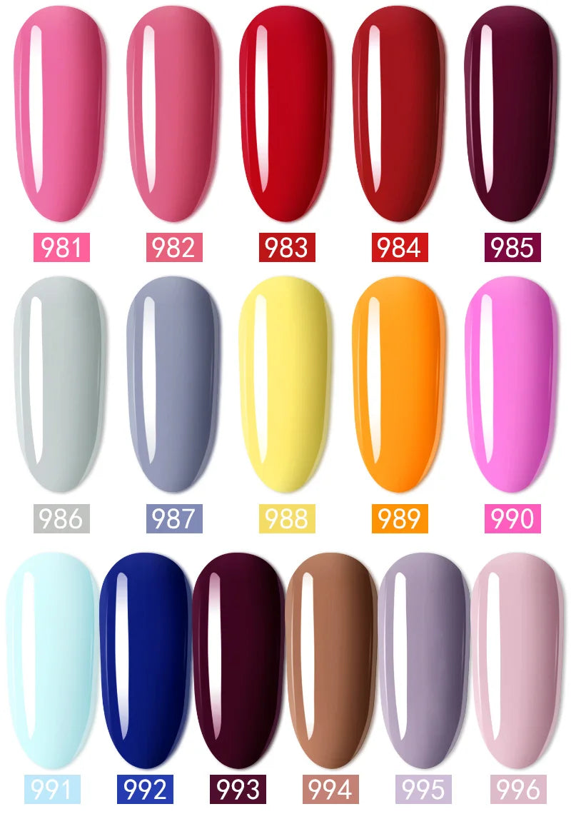 VIP5 Kit Nail Gel Polish