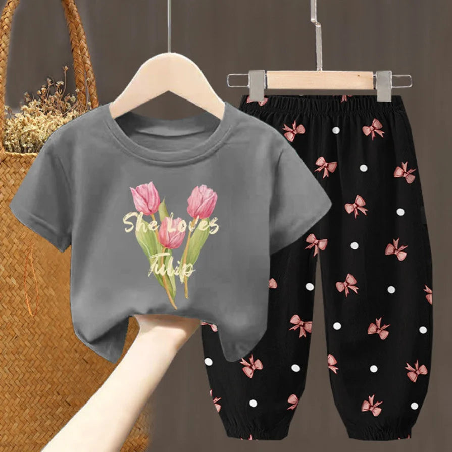 2PCS Baby Girl Clothes