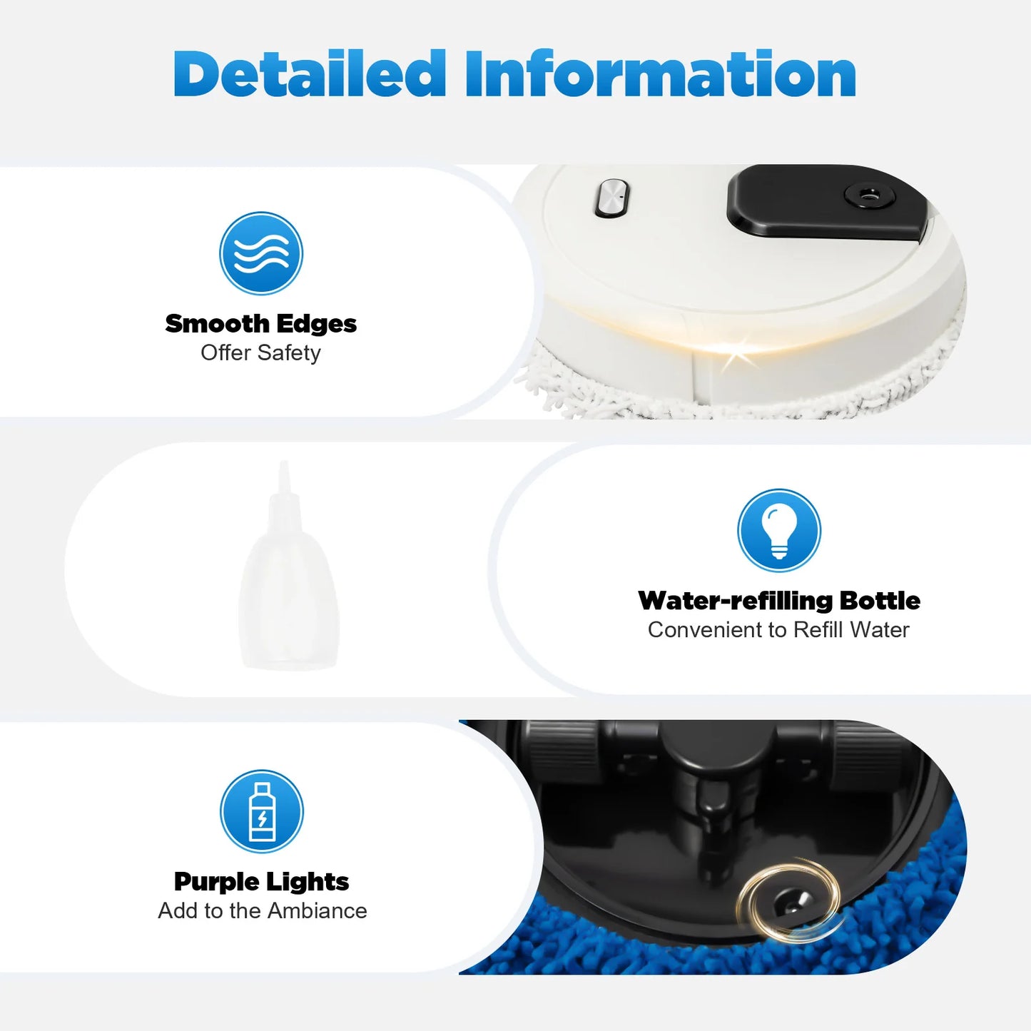 Robot Vacuum Cleaner Mopping Machine
