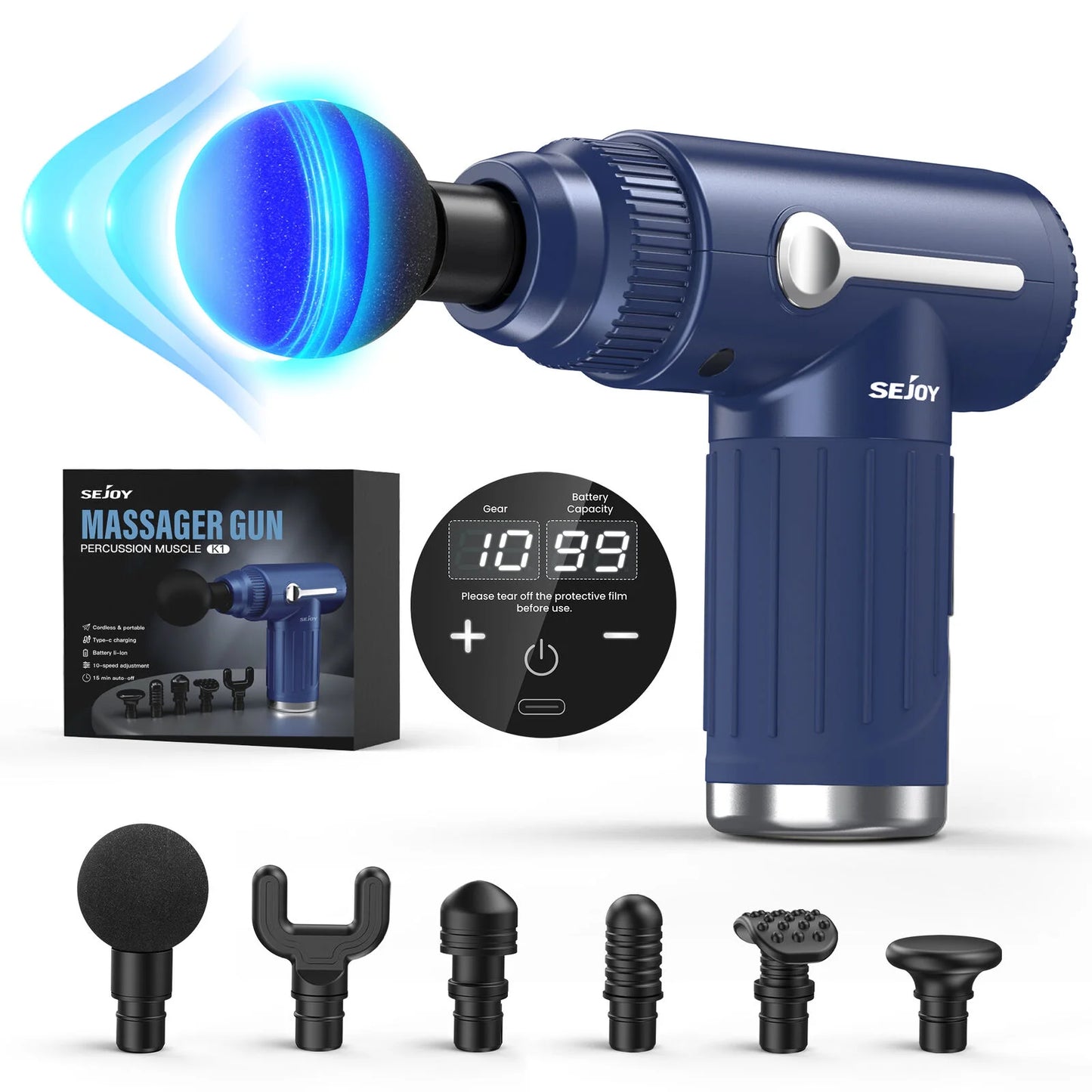 10 Speed Massage Gun