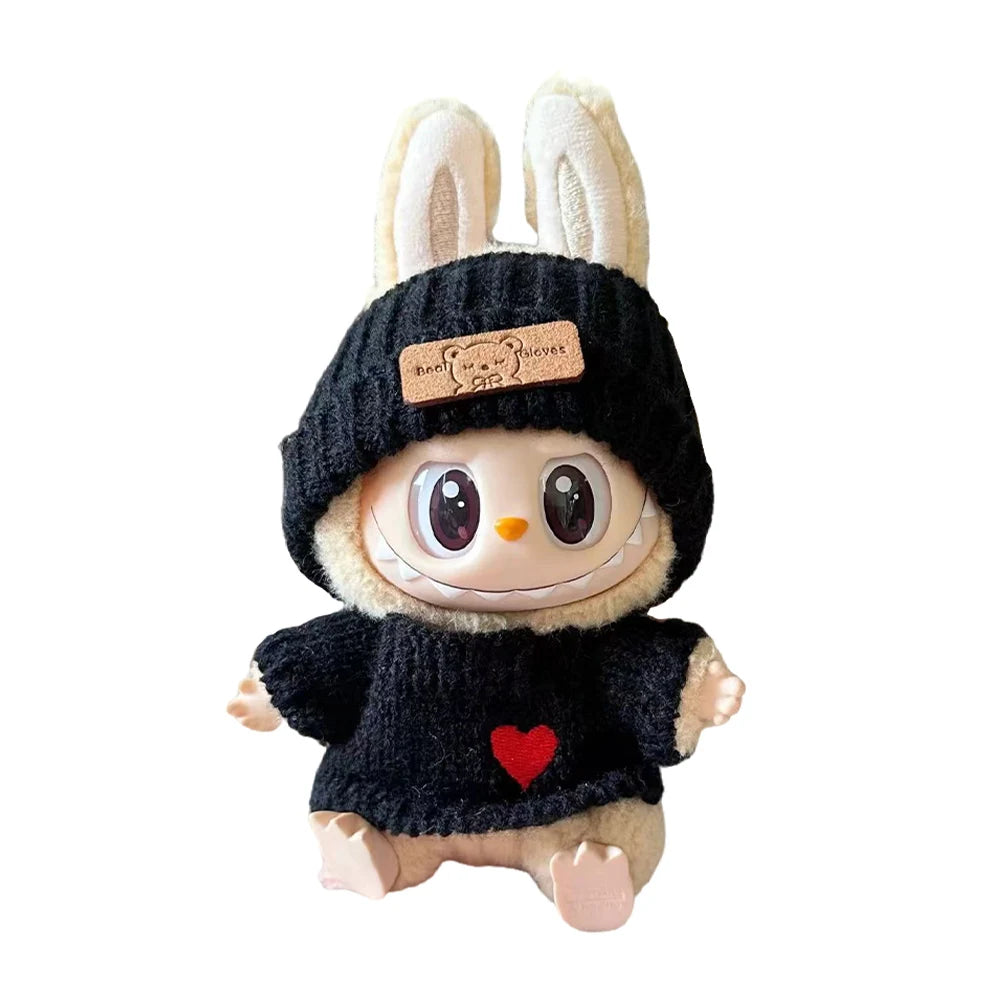 Labubu Idol Dolls Cute Mini Plush Doll's Clothes