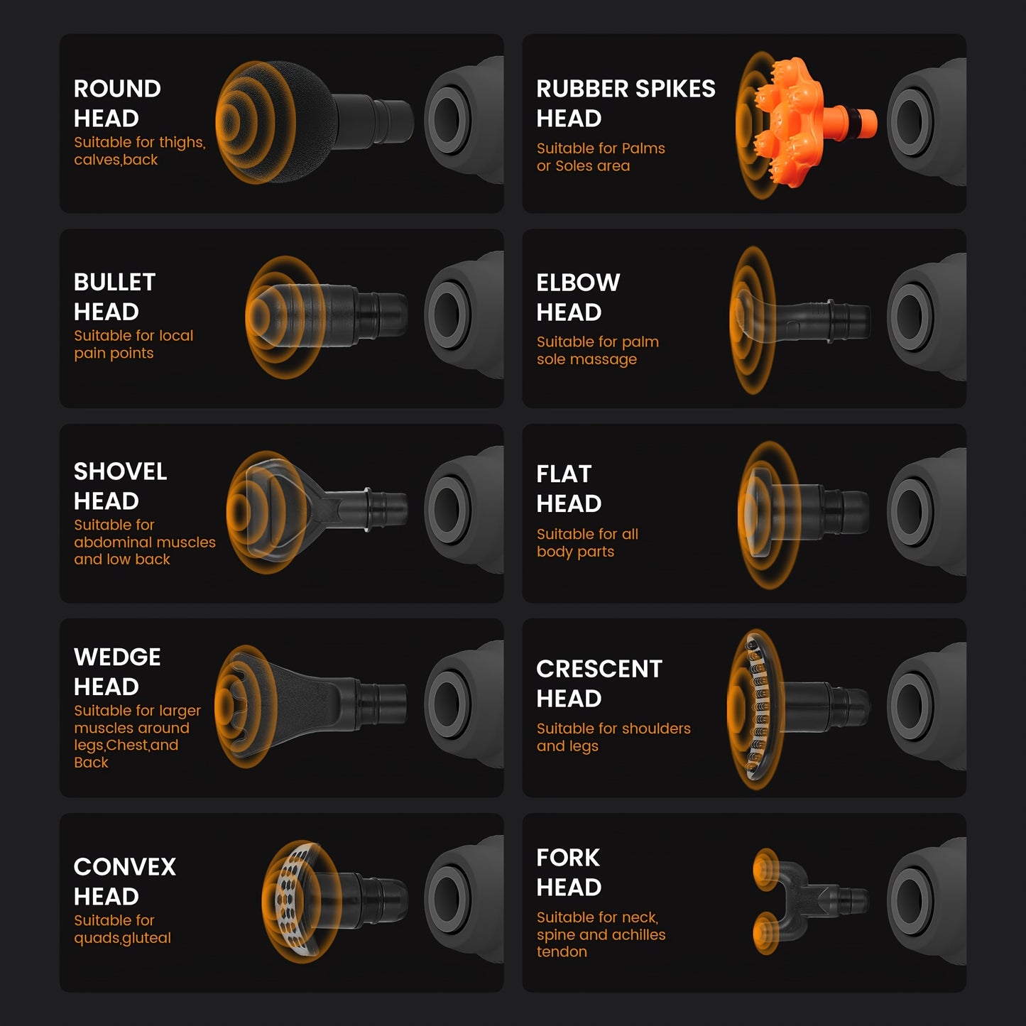 30 speeds Massage Gun