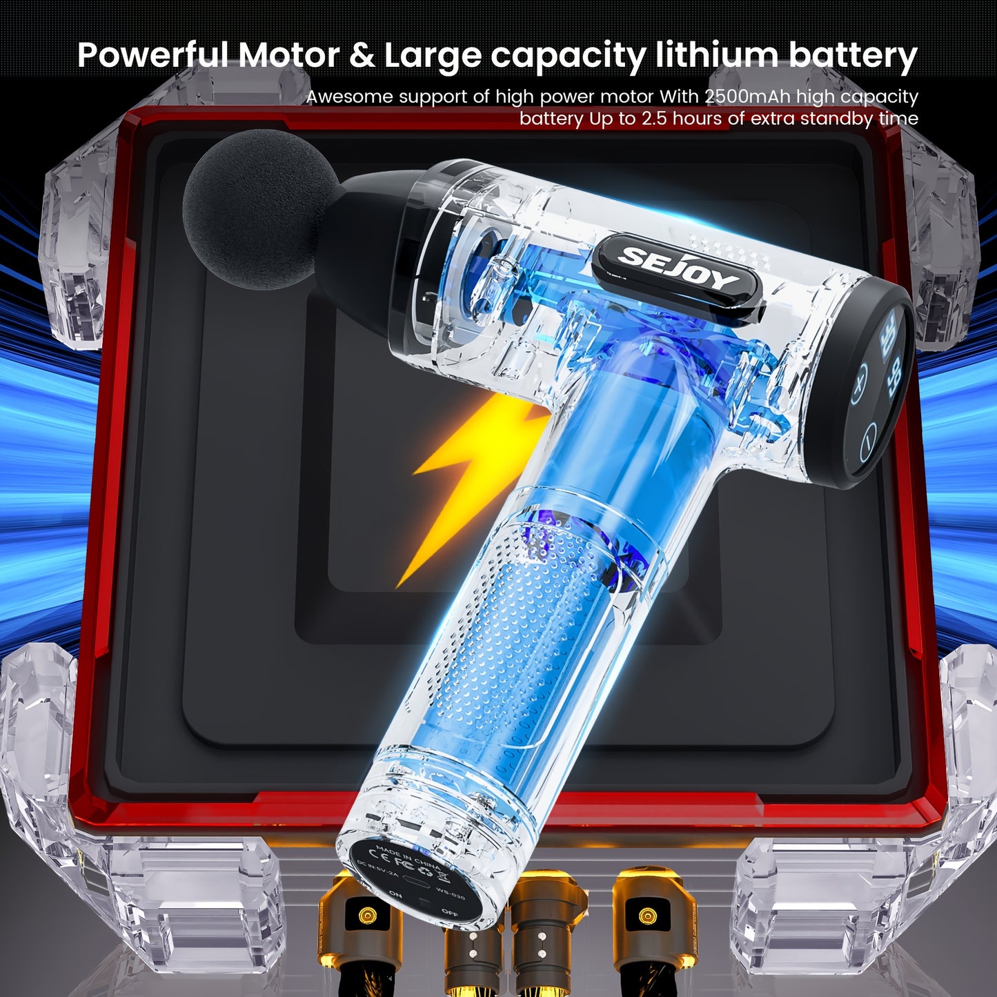 30 speeds Massage Gun