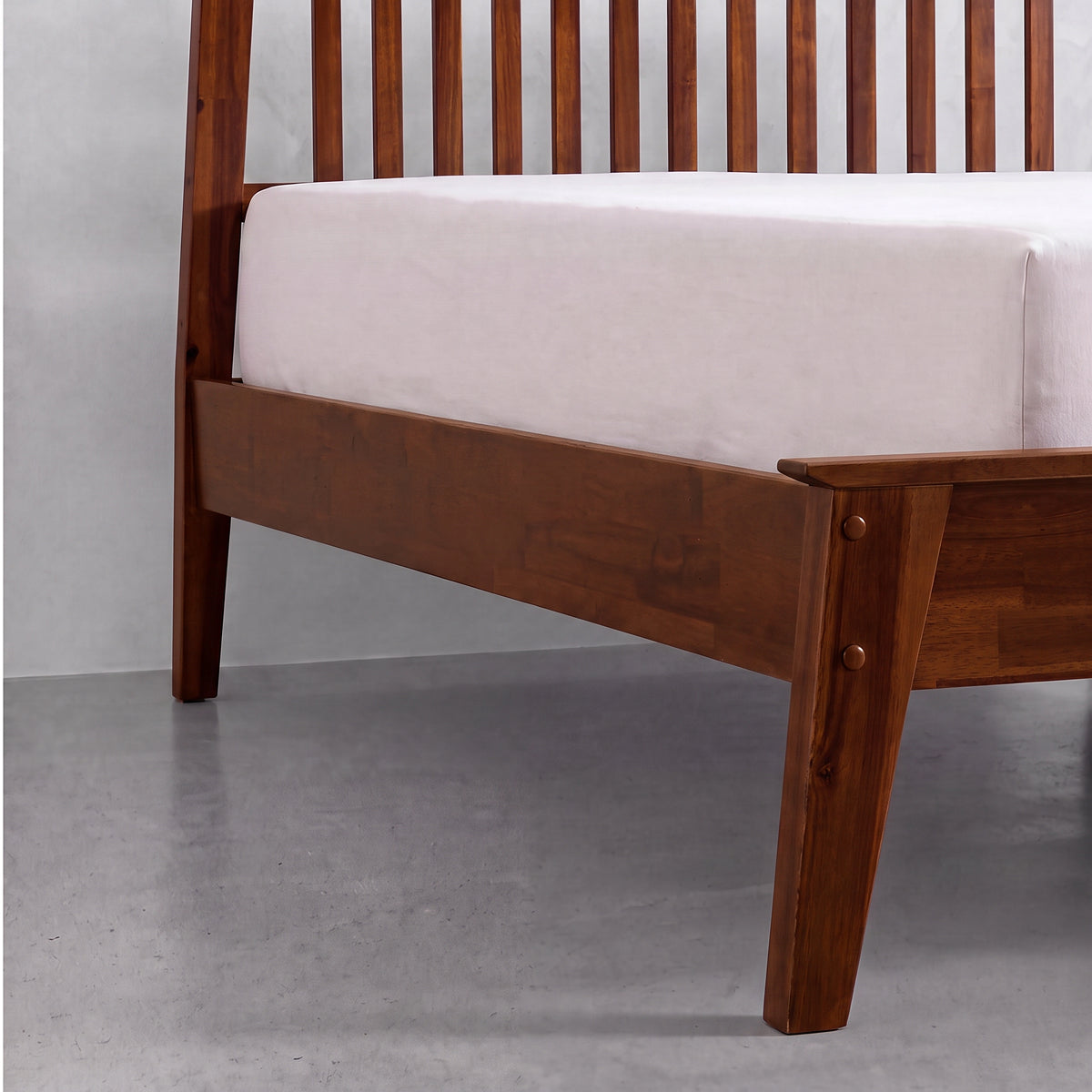 Kaylin Solid Wood Bed Frame