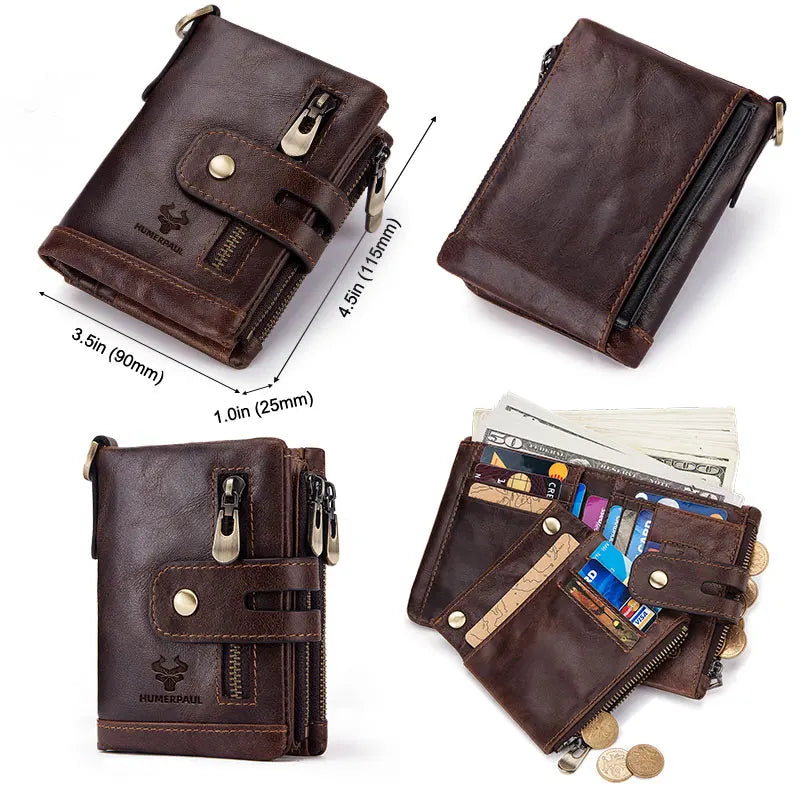 Genuine Leather Wallet for Men