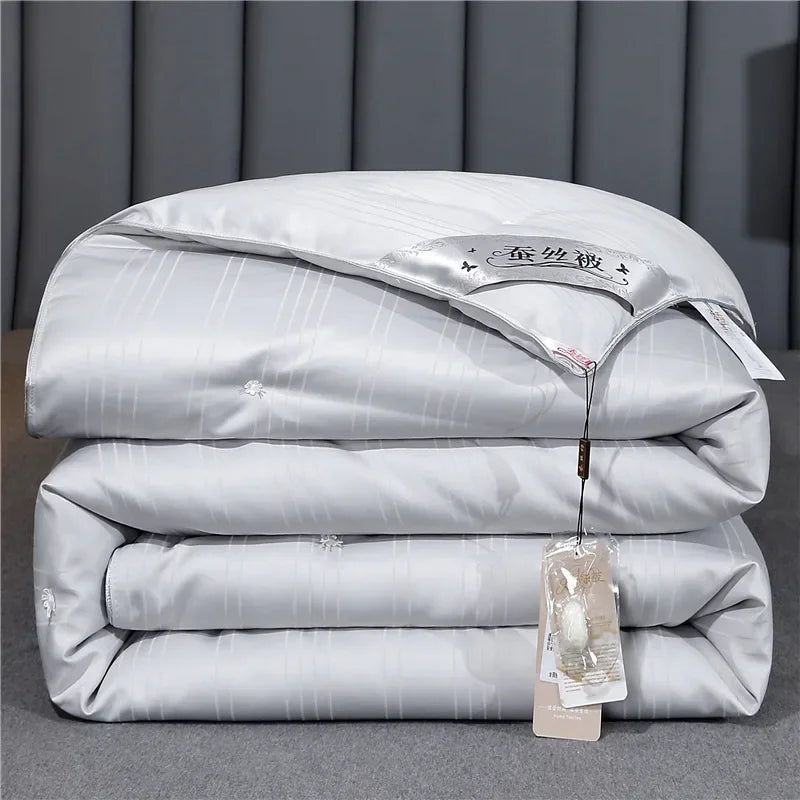 Silk Quilt is 100% natural silk
