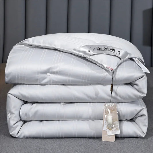 Silk Quilt is 100% natural silk