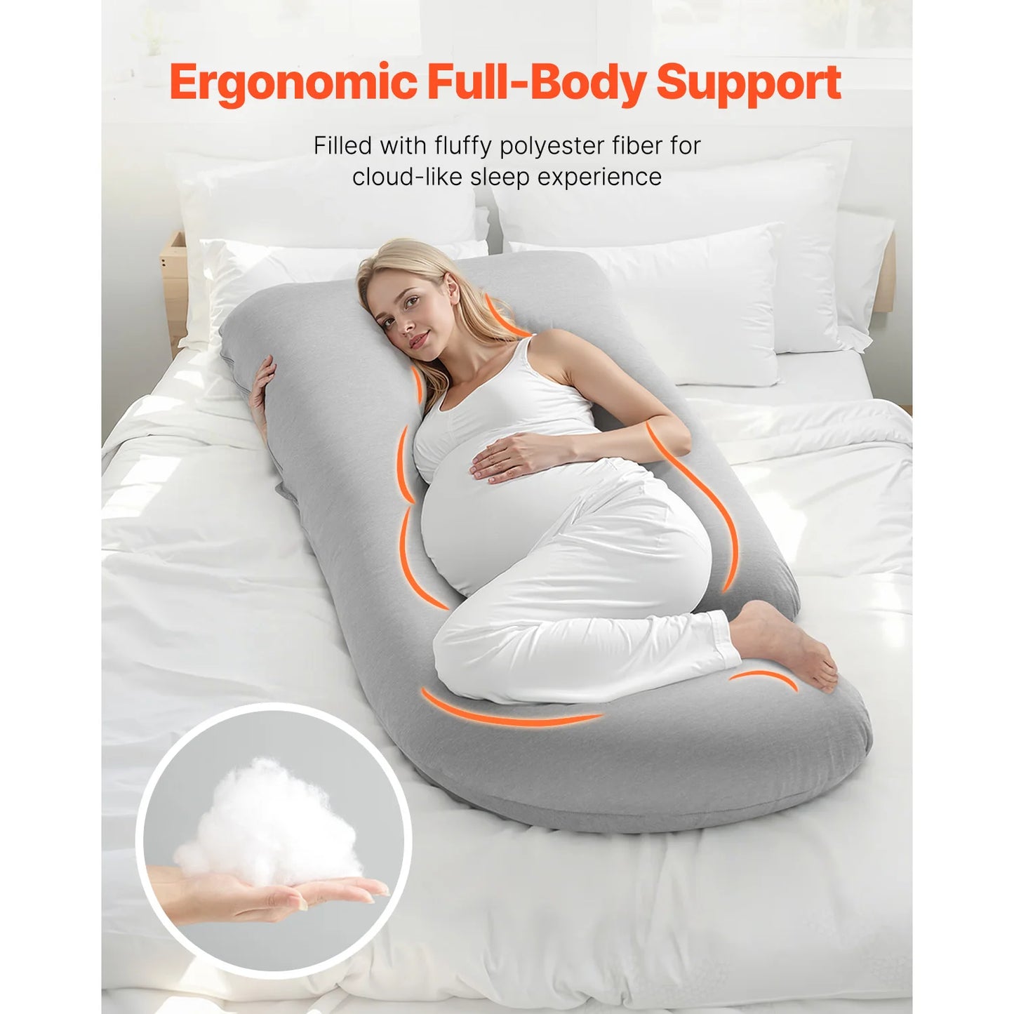 Maternity Pillow for Sleeping Full-Body