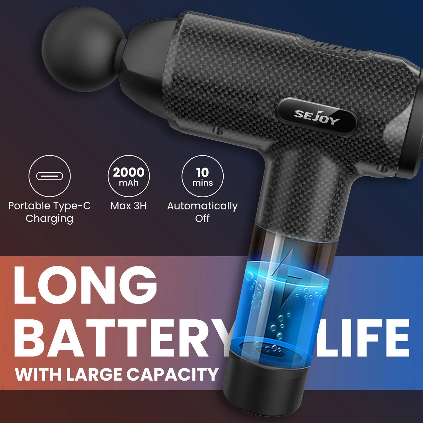 10 Speed Massage Gun