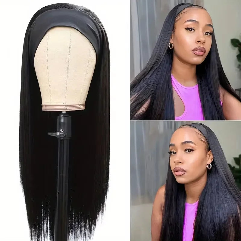 Straight Headband Wig
