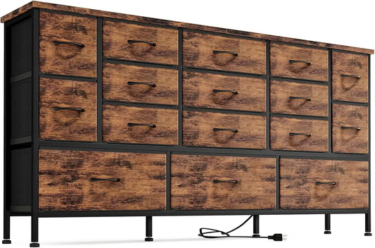 63.3”W TV Stand Dresser