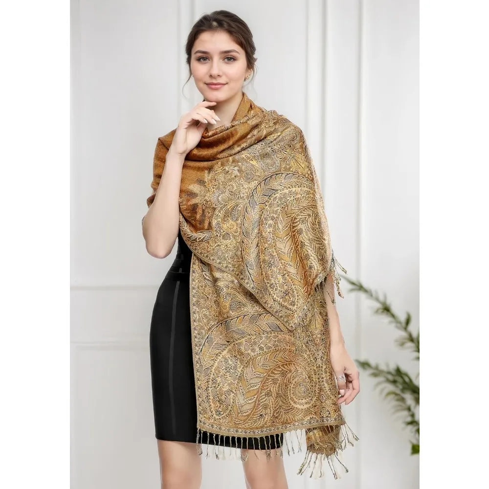 Reversible Scarf, Shawls and Wraps for Evening Dress