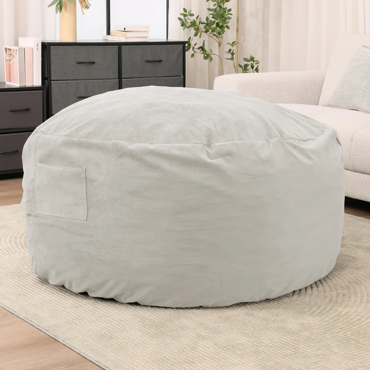 Oversized 3/4FT Bean Bag Chair