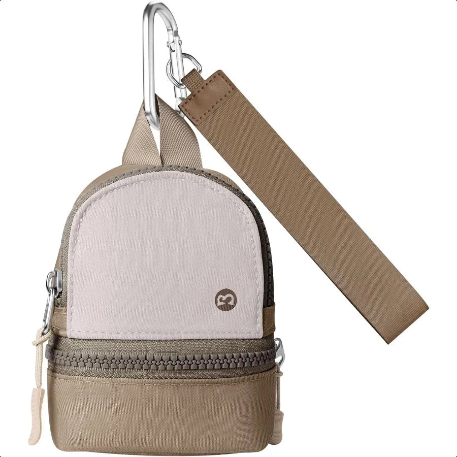 Mini Backpack Keychain Wristlet  Purse