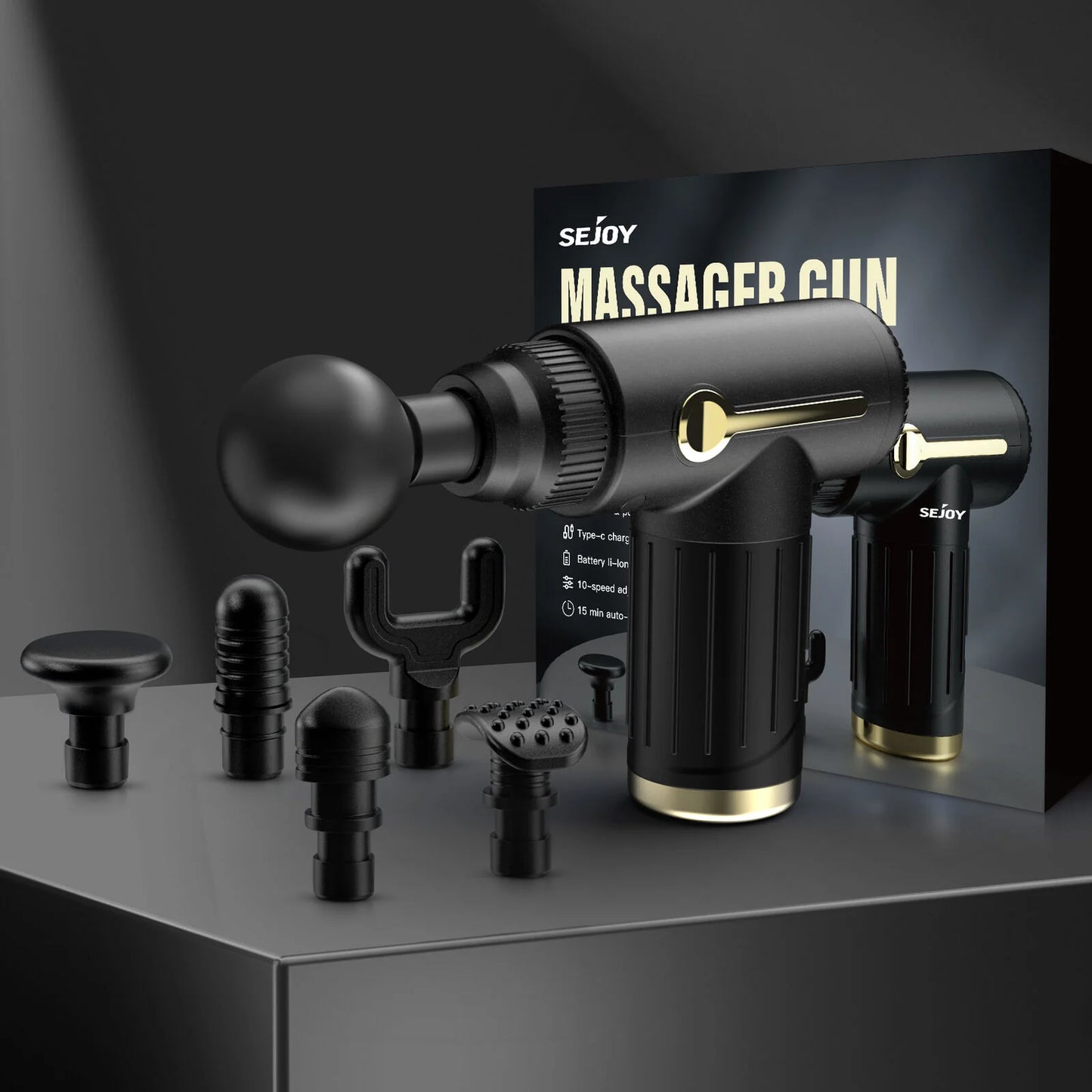 10 Speed Massage Gun