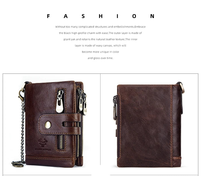 Genuine Leather Wallet for Men