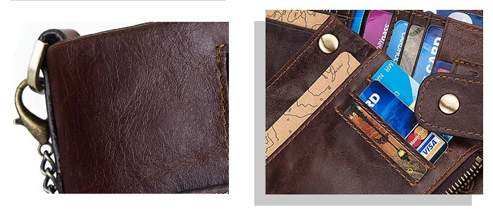 Genuine Leather Wallet for Men
