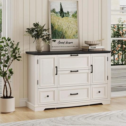 5 Dresser TV Stand Modern Organizer  for Living Room or Bedroom