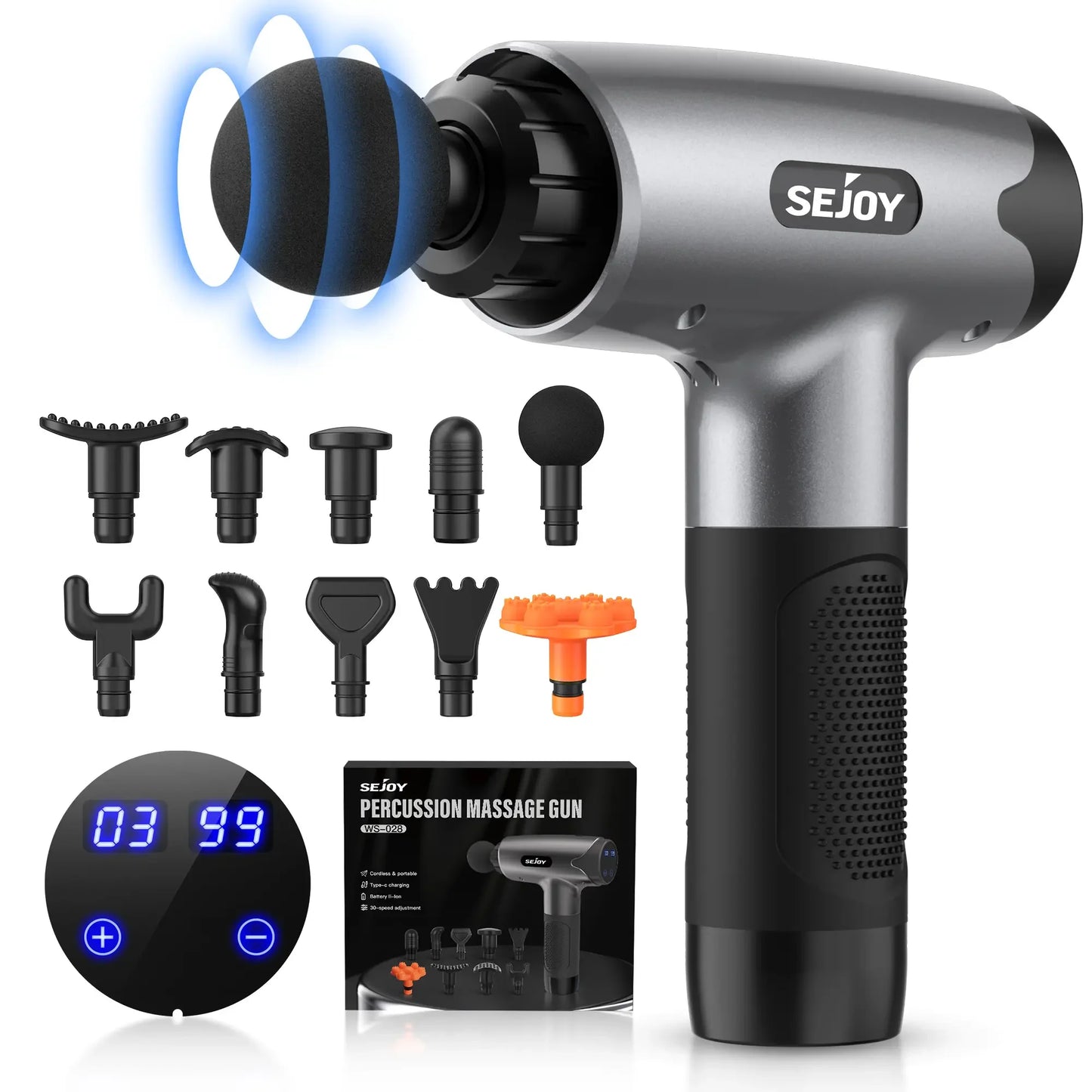 10 Speed Massage Gun