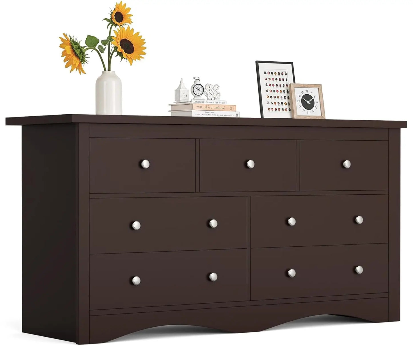 Wood Dresser Chest of Drawers