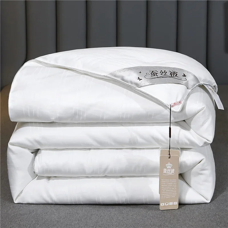 Silk Quilt is 100% natural silk