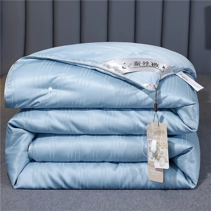 Silk Quilt is 100% natural silk