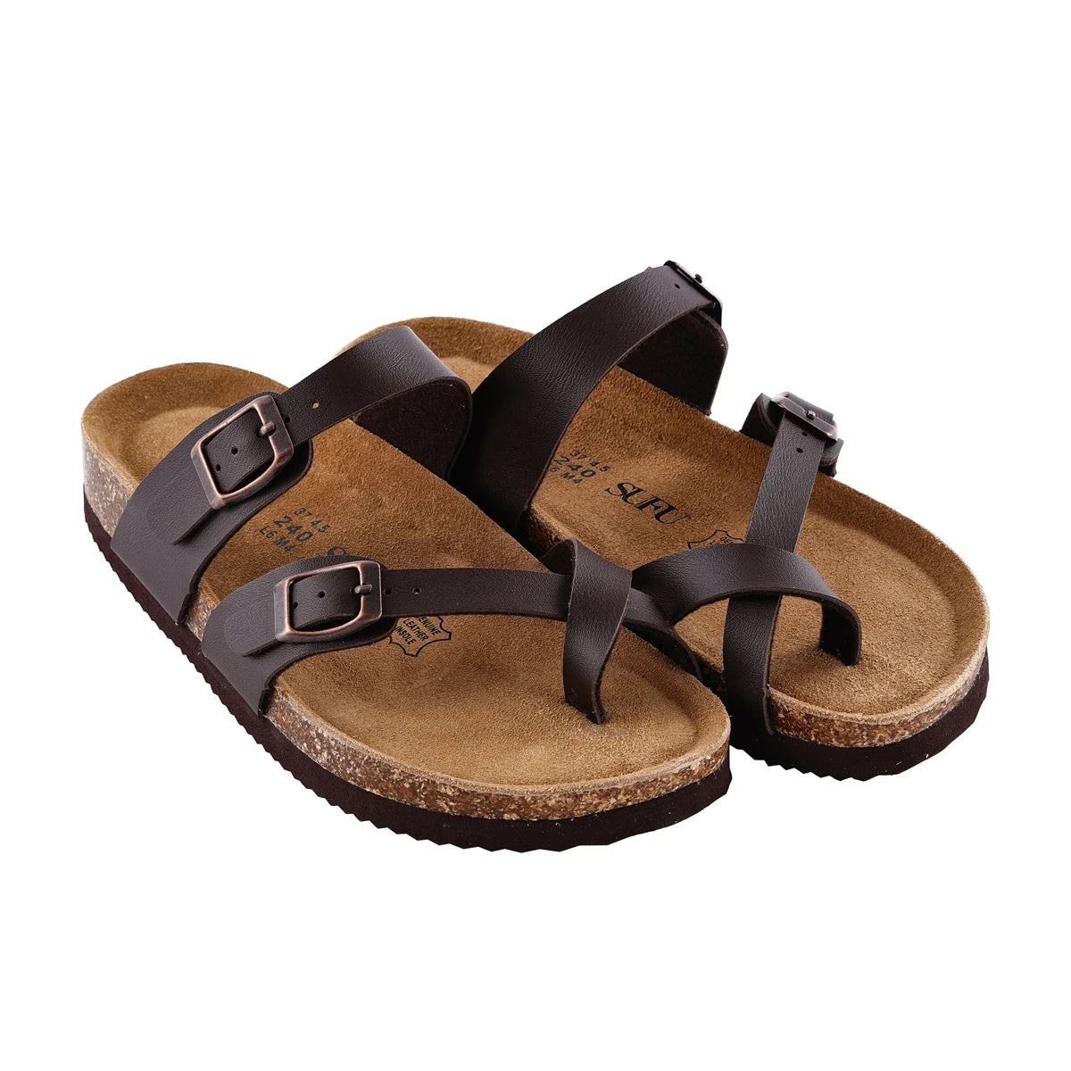 Women's cork slippers