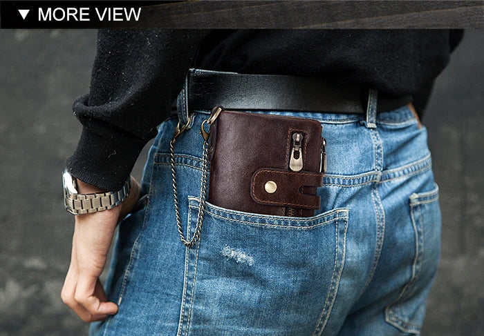 Genuine Leather Wallet for Men
