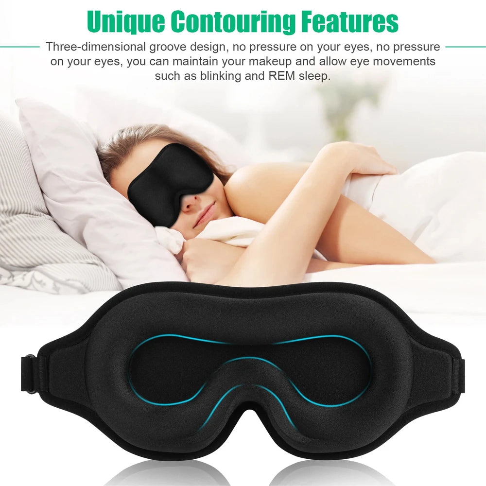 Block Out Light Pressure Relax  Adjustable Mask