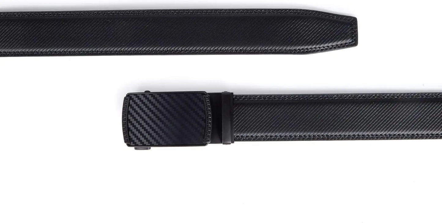 Leather Ratchet Belt for Men