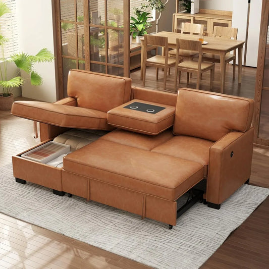Convertible Sleeper Sofa 3 in 1