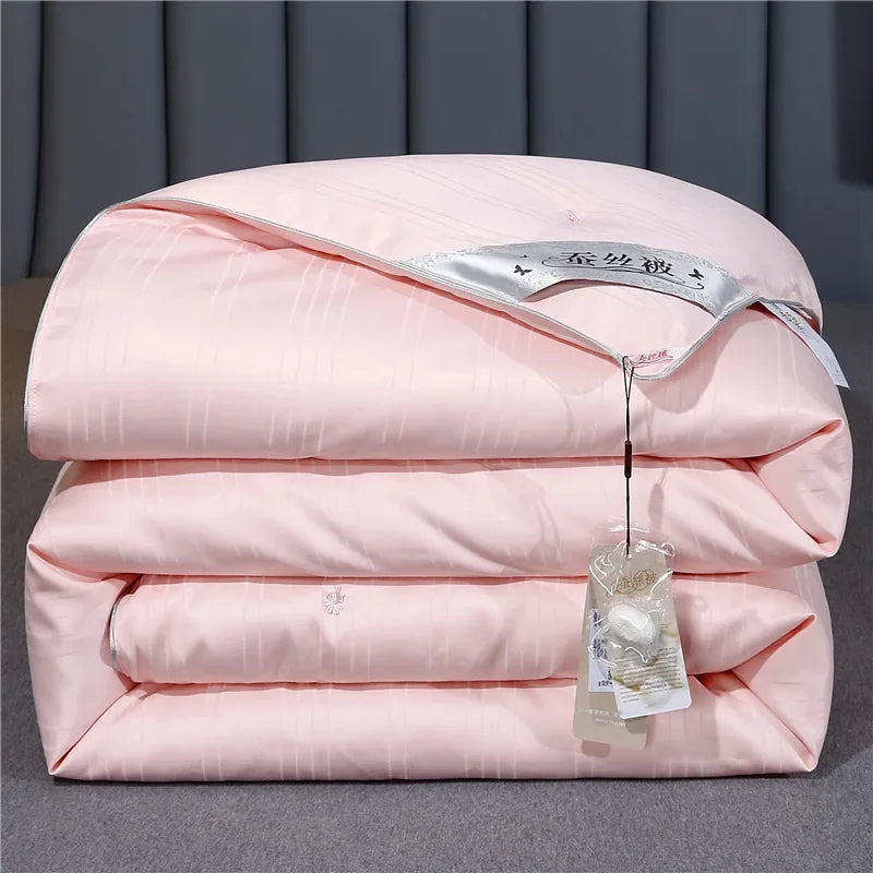 Silk Quilt is 100% natural silk