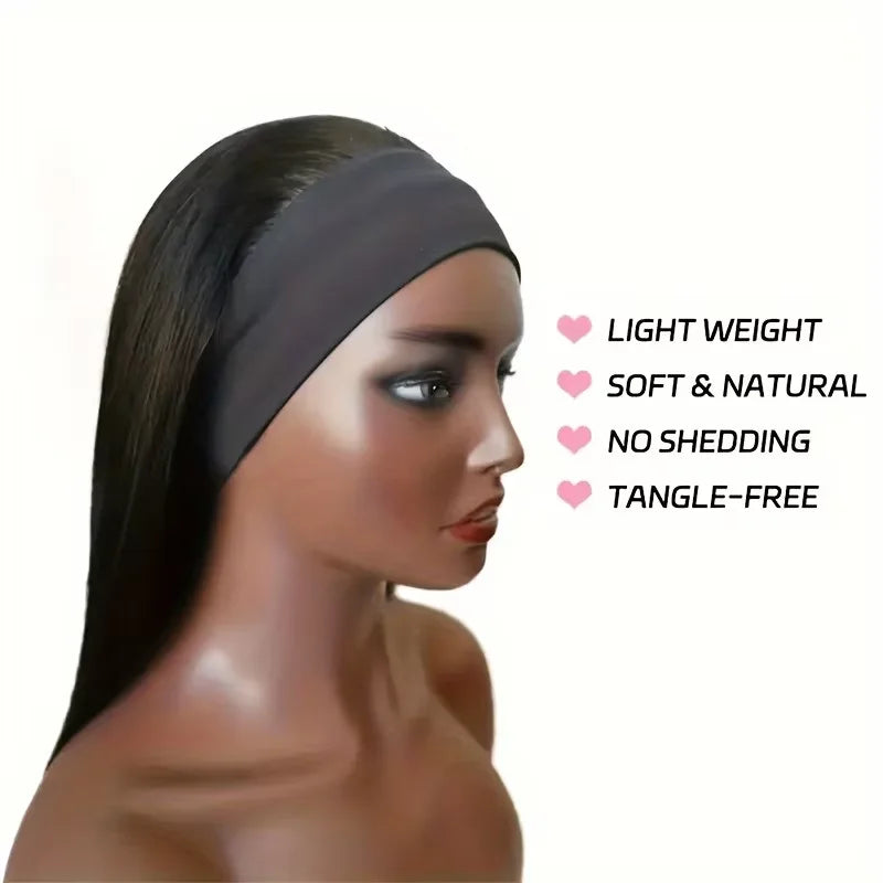 Straight Headband Wig