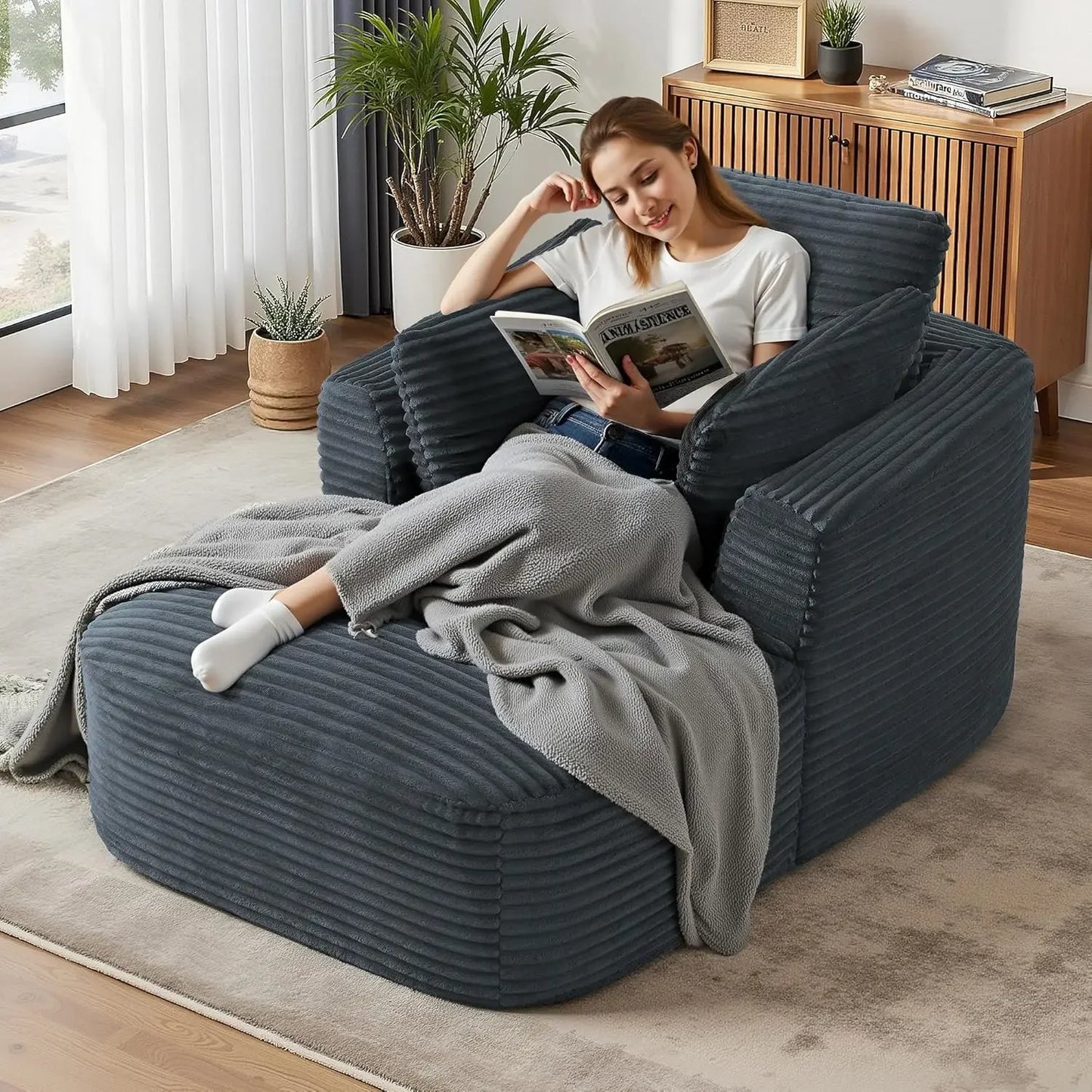 Oversized Chaise Lounge Chair