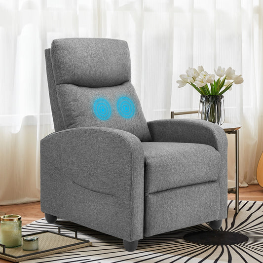 Soft Fabric Message Recliner