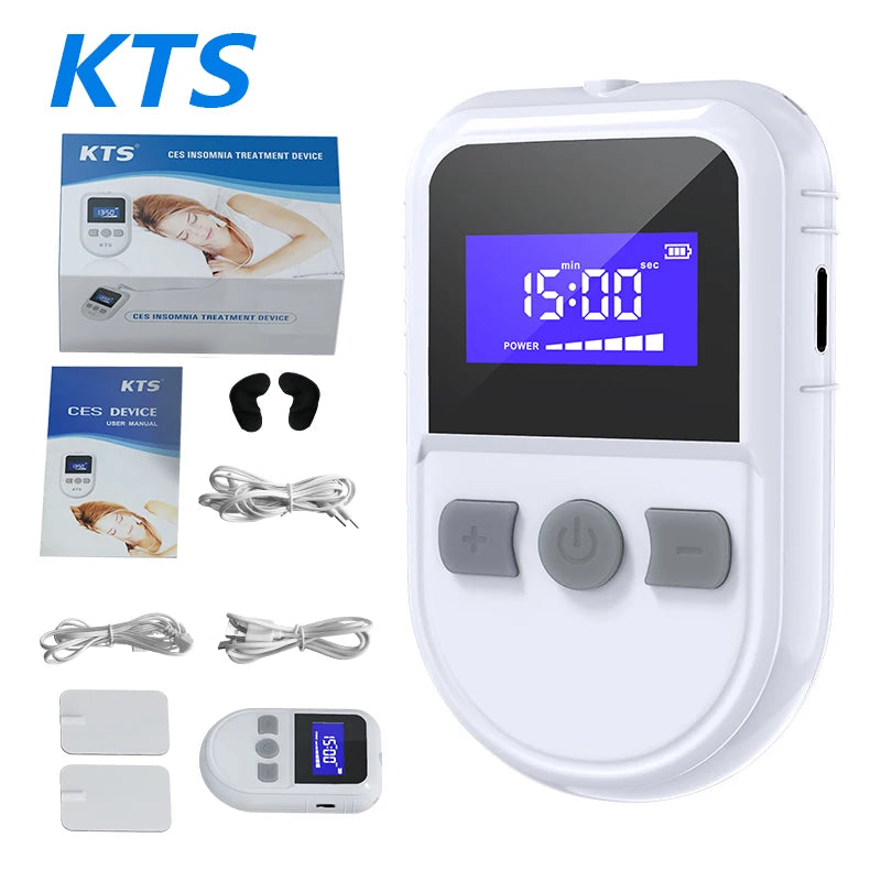 KTS Sleep Aid Device 35 Levels with Patches Insomnia Electrotherapy Device
