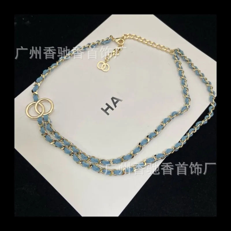 Classic Denim Necklace  High Quality Bracelet