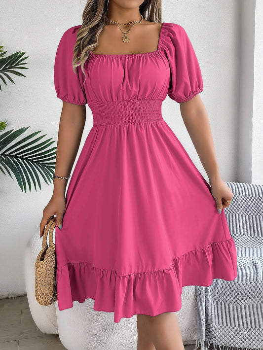 Elegant High Waisted Dress