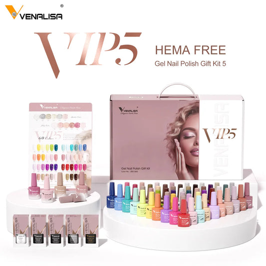 VIP5 Kit Nail Gel Polish