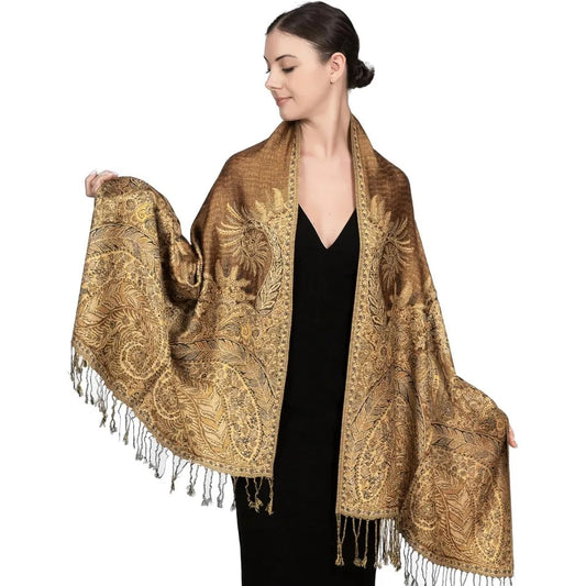 Reversible Scarf, Shawls and Wraps for Evening Dress