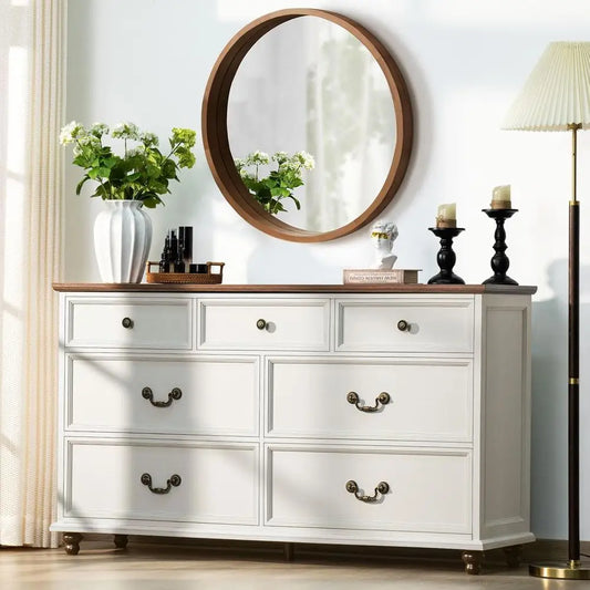 7-Drawer Dresser with 4 Legs