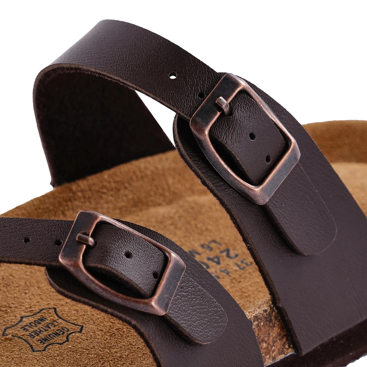 Women's cork slippers